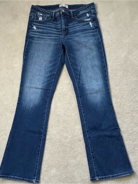 BKE Women's Payton Mid Rise Bootcut Flare Jeans Size 32X33.5